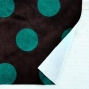 Flamenco Fabric / Smoky Dots / Dark Brown / JKF-145