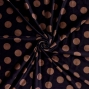 Flamenco Fabric / Smoky Dots / Dark Purple / JKF-155