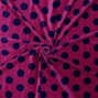 Flamenco Fabric / Smoky Dots / Wine / JKF-157