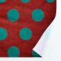 Flamenco Fabric / Smoky Dots / Dark Red / JKF-163