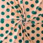 Flamenco Fabric / Smoky Dots / Light Salmon / JKF-169