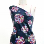 Flamenco Fabric / Floral & Dots / JKF-185-BK