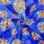 Flamenco Fabric / Floral & Dots / JKF-185-BL