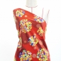 Flamenco Fabric / Floral & Dots / JKF-185-RD