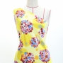 Flamenco Fabric / Floral & Dots / JKF-185-YE
