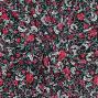 Flamenco Fabric / Small Flower / JKF-191-BK