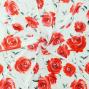 Flamenco Fabric / Rose / JKF-193-WH