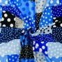 Flamenco Fabric / Dots & Patchwork Style / JKF-195-BL