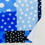 Flamenco Fabric / Dots & Patchwork Style / JKF-195-BL