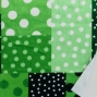 Flamenco Fabric / Dots & Patchwork Style / JKF-195-GR