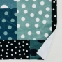 Flamenco Fabric / Dots & Patchwork Style / JKF-195-GYBL