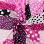 Flamenco Fabric / Dots & Patchwork Style / JKF-195-PI