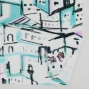Flamenco Fabric / Townscape Pattern / JKF-197-LBL