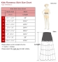 Kids Flamenco Tiered Skirt and Double Frilled Shawl Set / Dots / Red & White / JFPSp-1
