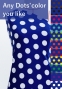 Flamenco Fabric / Dots / Blue / JKF-041