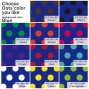 Flamenco Fabric / Dots / Blue / JKF-041