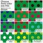 Flamenco Fabric / Dots / Green / JKF-043