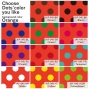 Flamenco Fabric / Dots / Orange / JKF-045