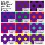Flamenco Fabric / Dots / Purple / JKF-049