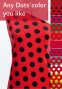 Flamenco Fabric / Dots / Red / JKF-051