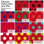 Flamenco Fabric / Dots / Red / JKF-051