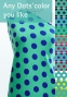 Flamenco Fabric / Dots / Turquoise / JKF-053