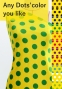 Flamenco Fabric / Dots / Yellow / JKF-057