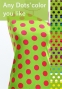 Flamenco Fabric / Dots / Yellow Green / JKF-059