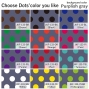 Flamenco Fabric / Dots / Purplish Gray / JKF-133