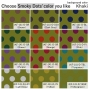 Flamenco Fabric / Smoky Dots / Khaki / JKF-141