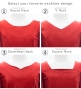 Kids Flamenco 3 frilled Sleeve Blouse  / Dark Red2 / Jp181drd2