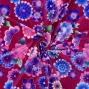 Japan Fabric / Chrysanthemum, Peony & Pine / JWA-001-RDPU