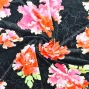 Japan Fabric / Peony / JWA-007-BK